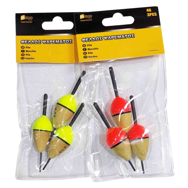 MIZOO FISHING ΦΕΛΛΟΣ ΨΑΡΕΜΑΤΟΣ ΣΕ 2 ΧΡΩΜΑΤΑ 3ΤΜΧ 4G